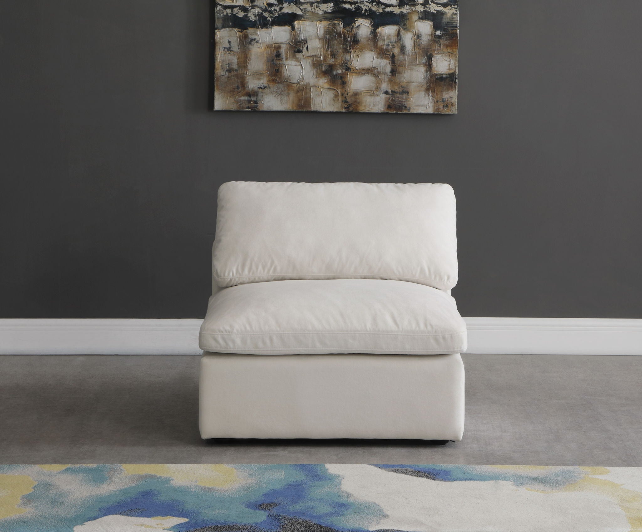 Plush - Modular Armless Chair - Urban Living Furniture (Los Angeles, CA)