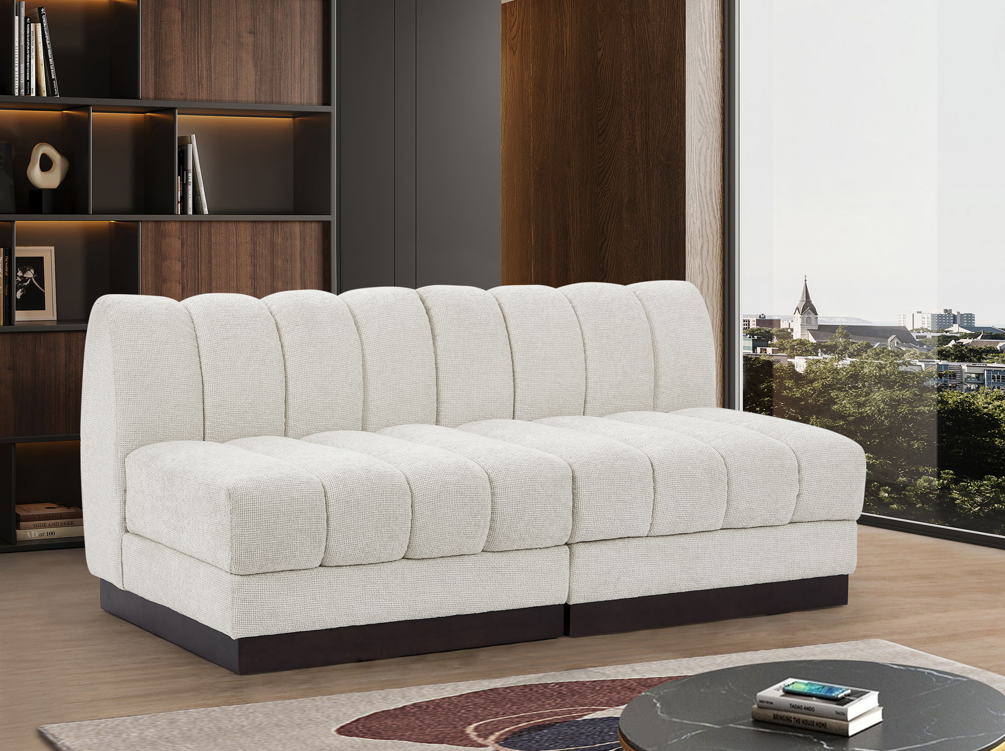 Quinn - 2 Seat Modular Armless Sofa - Urban Living Furniture (Los Angeles, CA)