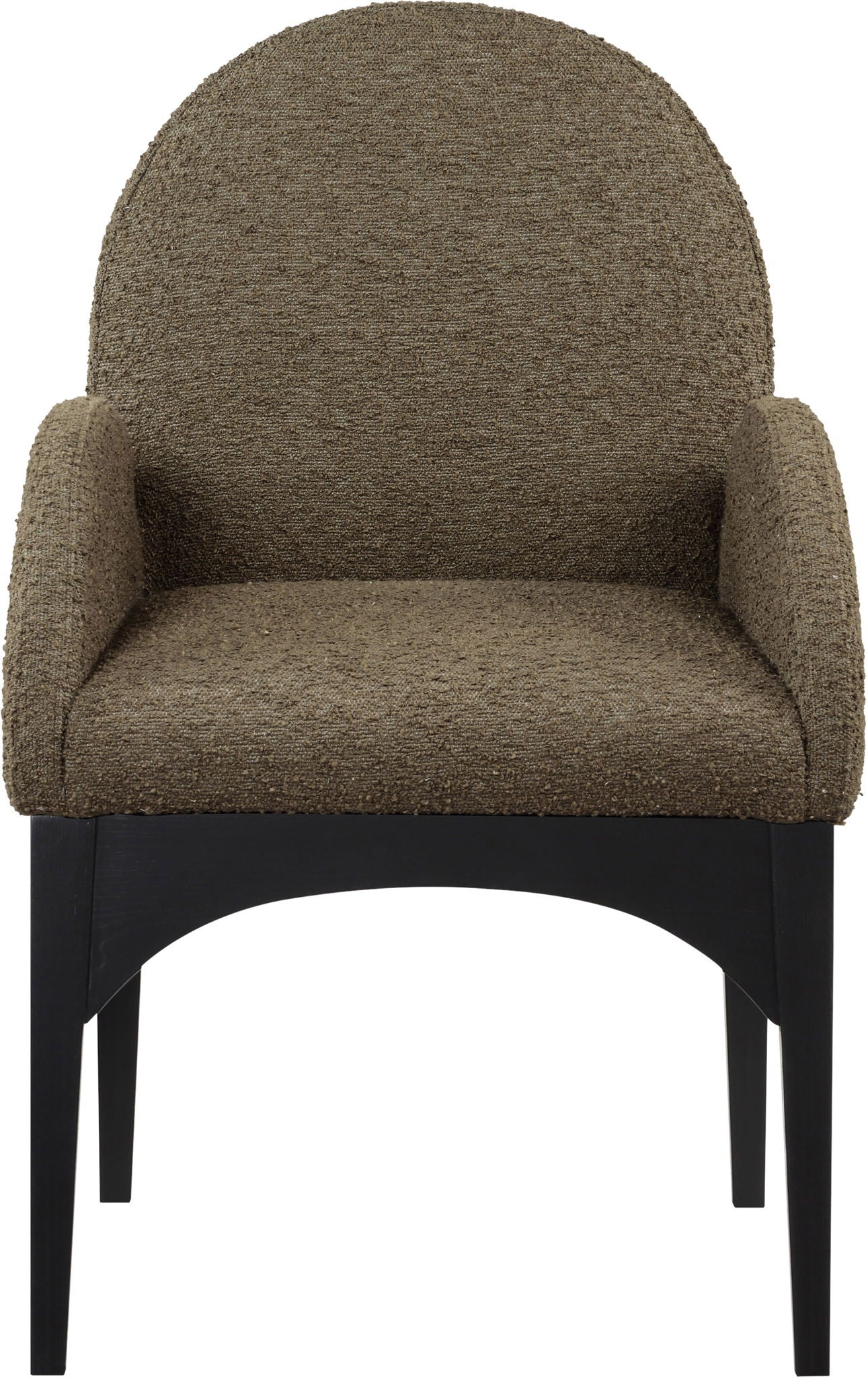 Waldorf - Boucle Dining Arm Chair With Black Legs - Urban Living Furniture (Los Angeles, CA)