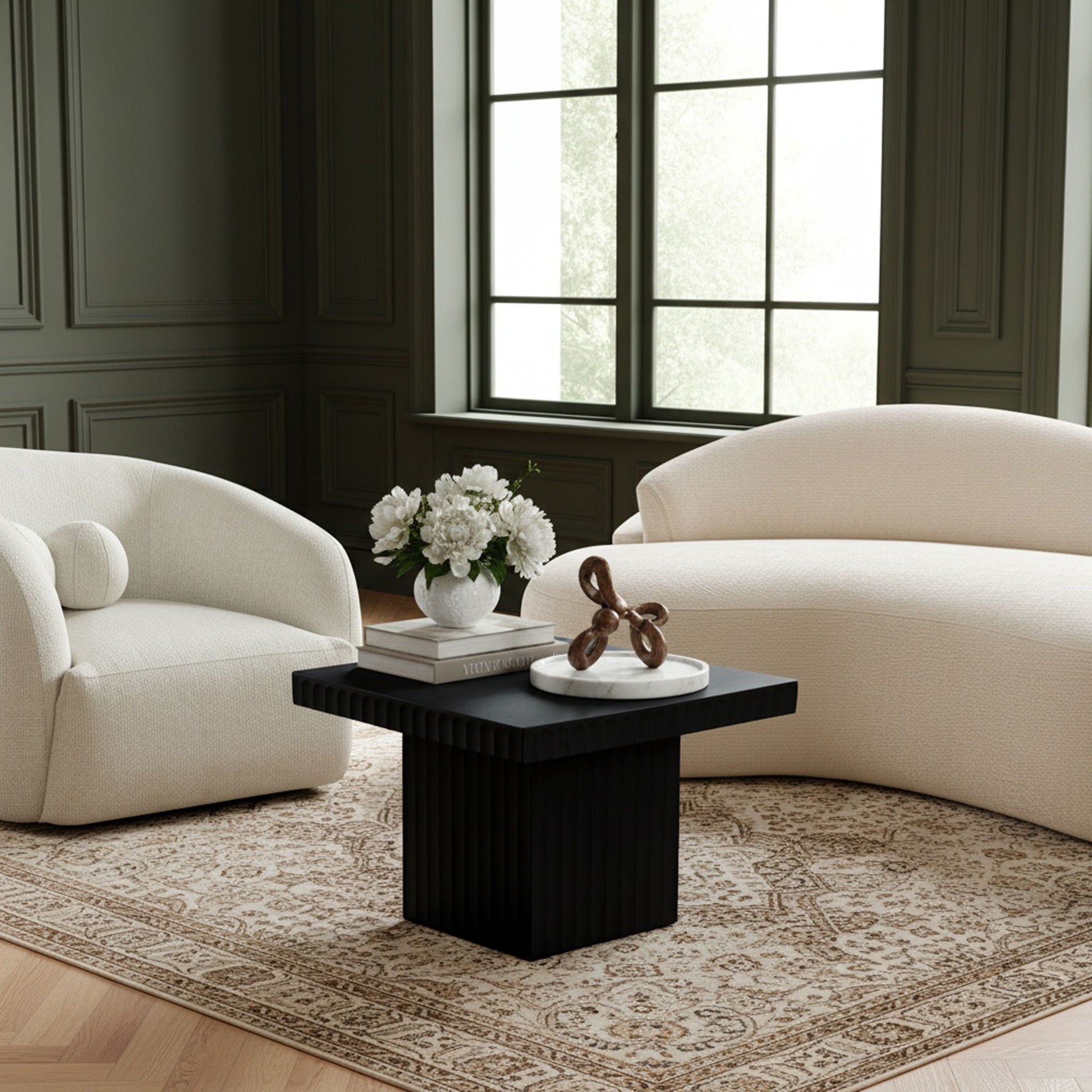 Spencer - 15" Oak Veneer Coffee Table - Urban Living Furniture (Los Angeles, CA)