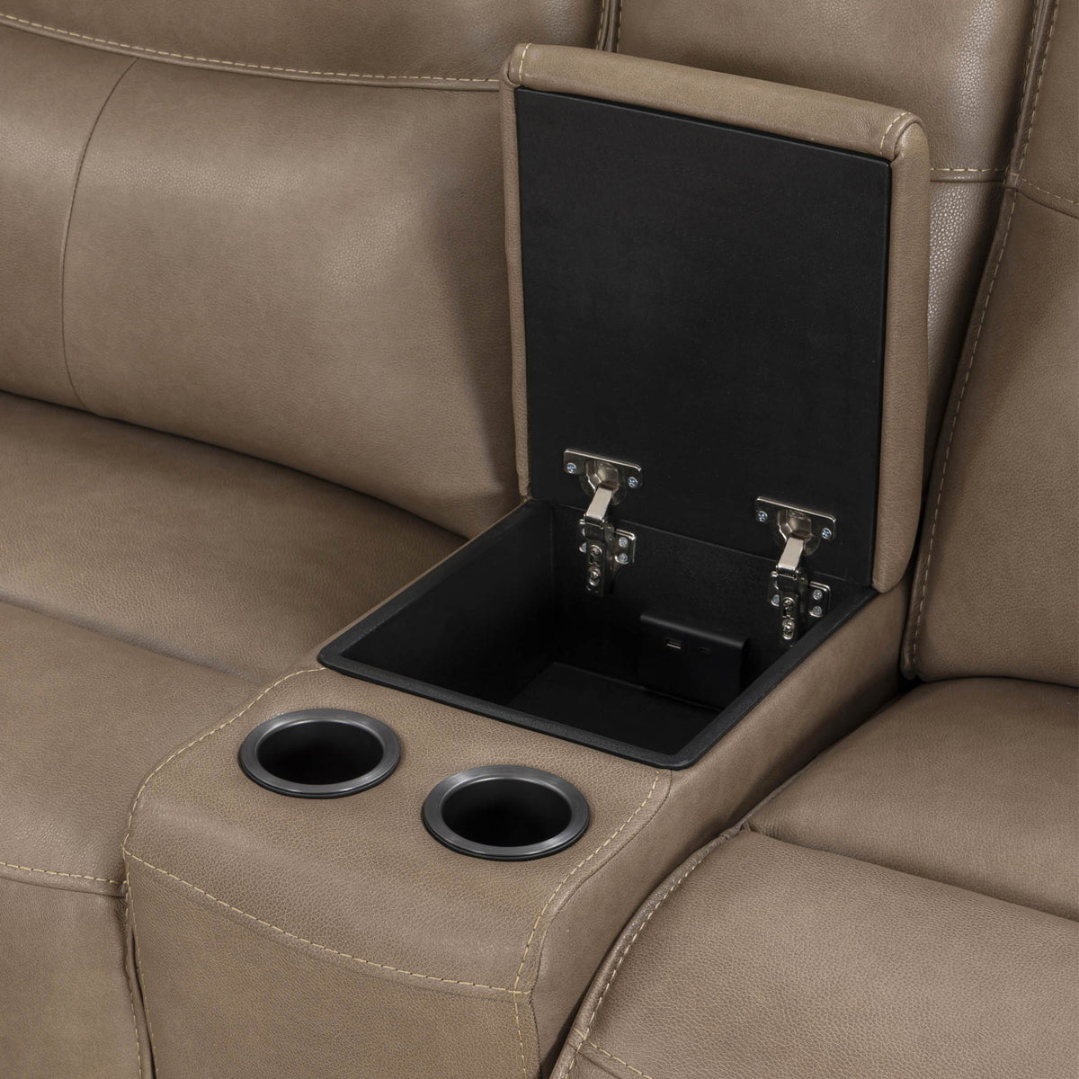 Gladiator - Entertainment Tilt Console - Genova Mocha