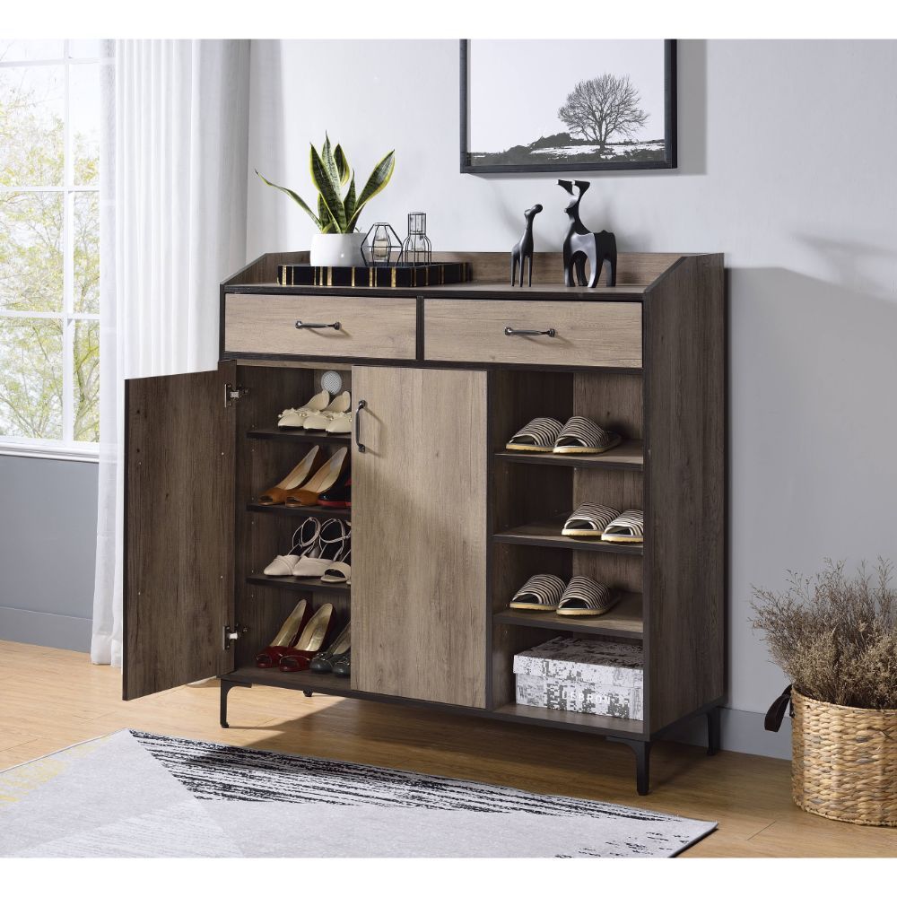 Pavati - 48" Shoe Cabinet - Rustic Gray Oak - Urban Living Furniture (Los Angeles, CA)