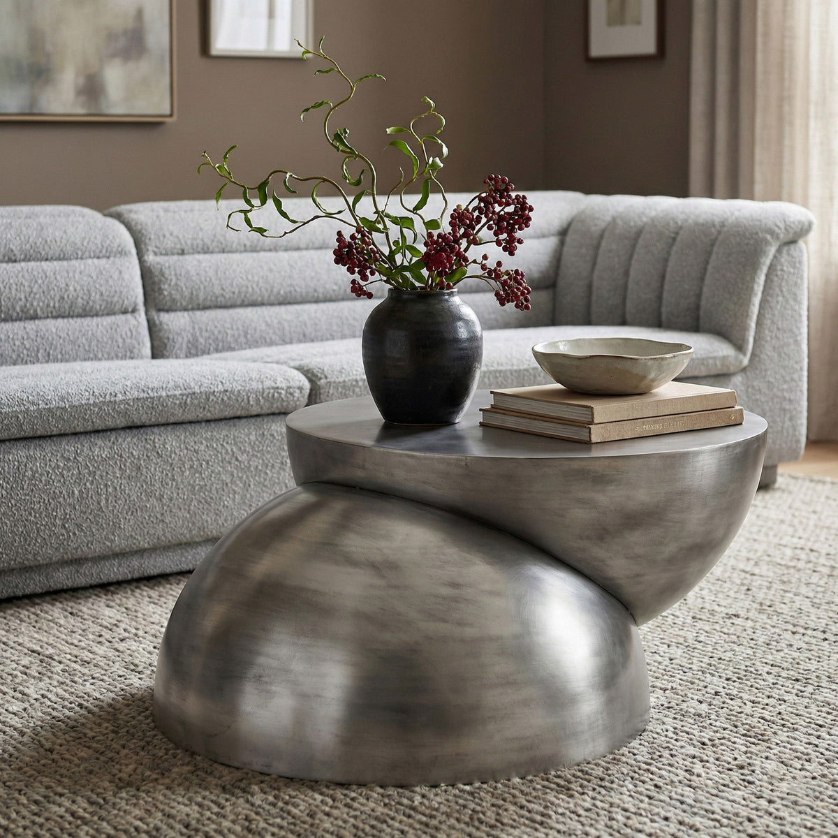 Boulder - Iron Coffee Table - Urban Living Furniture (Los Angeles, CA)