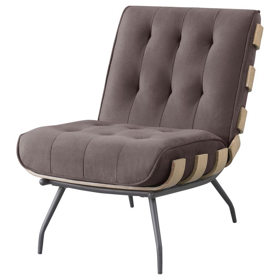 Aloma - Upholstered Tufted Armless Accent Chair - Urban Living Furniture (Los Angeles, CA)