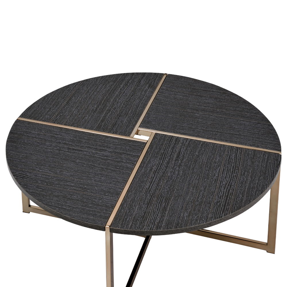 Bromia - Coffee Table - Black & Champagne - Urban Living Furniture (Los Angeles, CA)