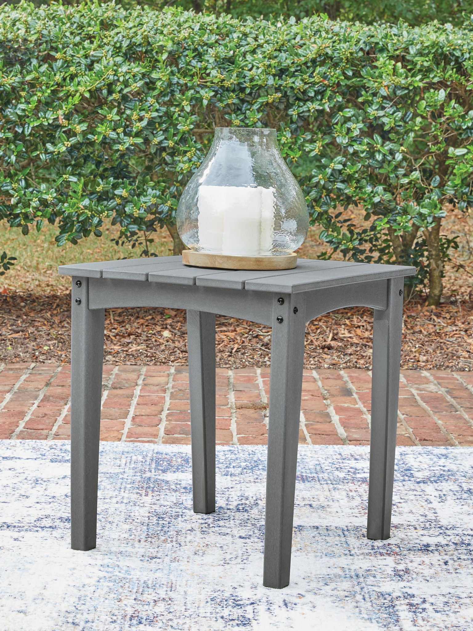 Cove Beach - Square End Table - Gray - Urban Living Furniture (Los Angeles, CA)