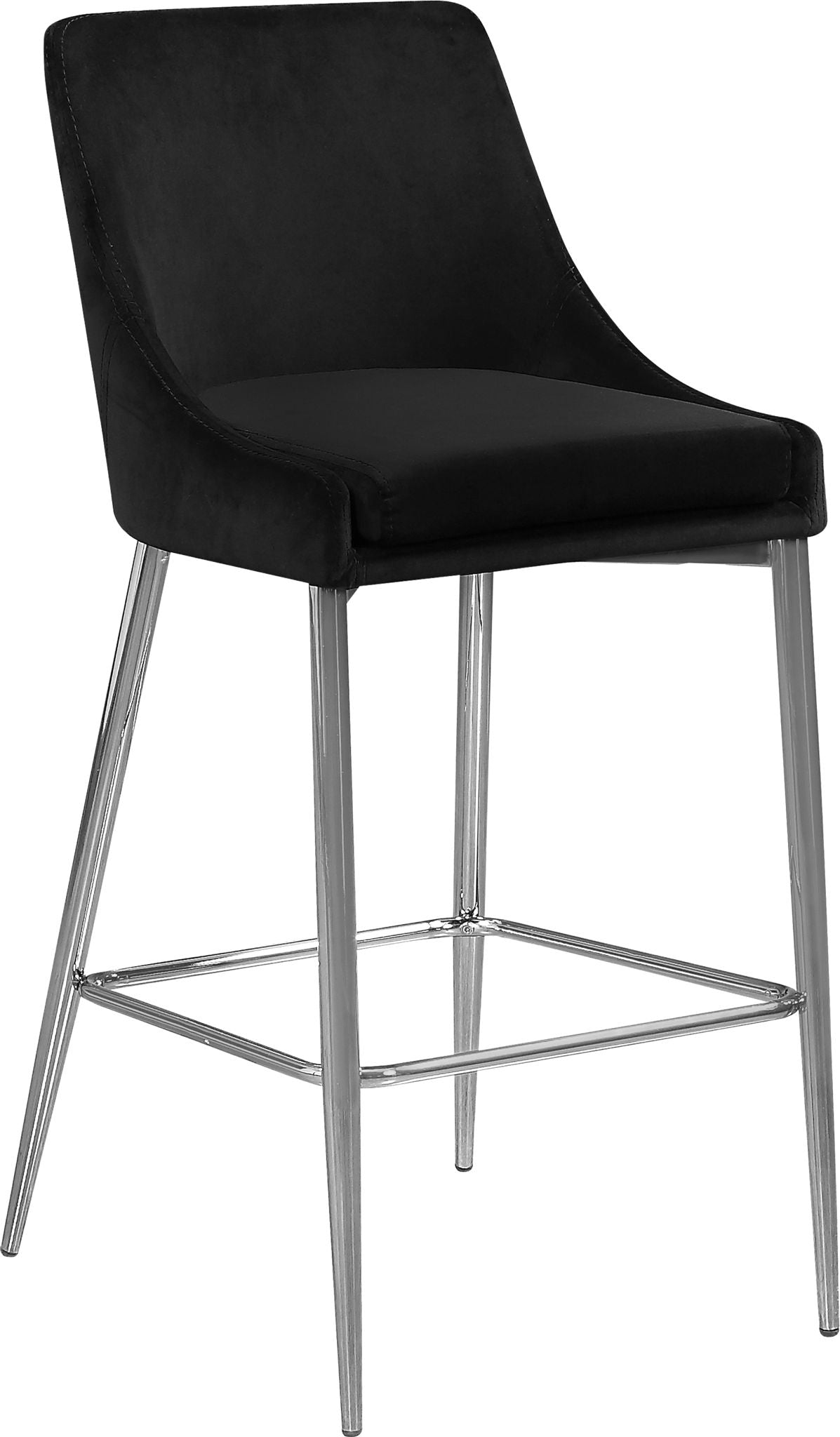 Karina - Stool with Chrome Legs (Set of 2) - Urban Living Furniture (Los Angeles, CA)