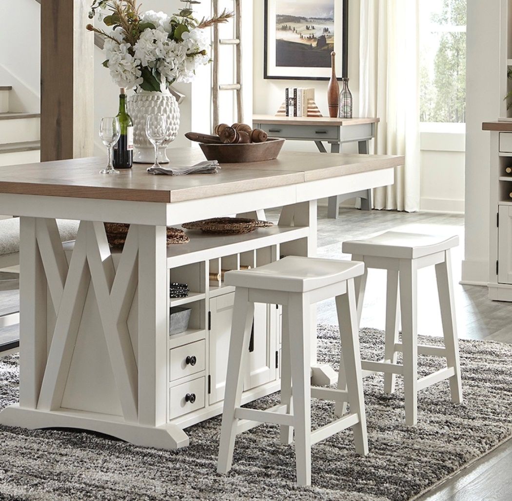 Americana Modern Dining - Counter Stool - Cotton - Urban Living Furniture (Los Angeles, CA)