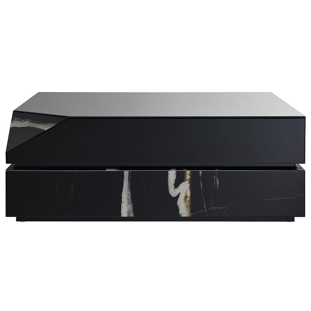 Drisana - Coffee Table - Black Mirrored Finish - Urban Living Furniture (Los Angeles, CA)