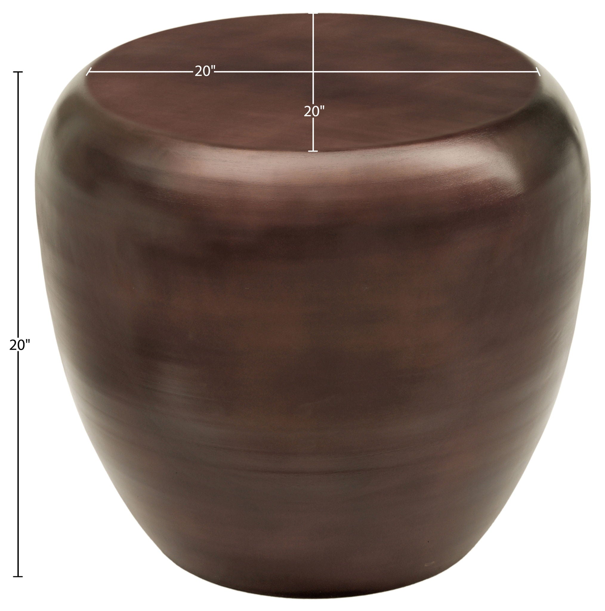 Capsule - Aluminum End Table - Urban Living Furniture (Los Angeles, CA)