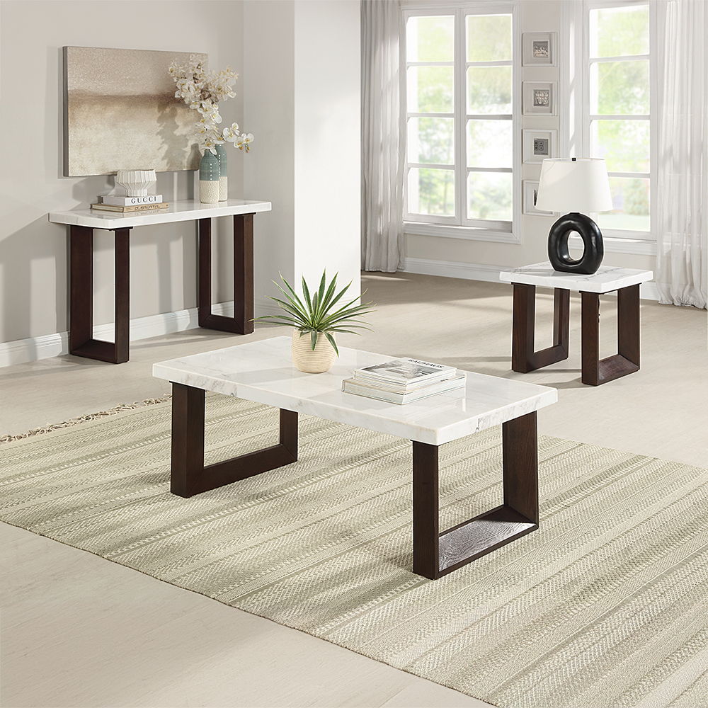 Edwyn - Table With Marble Top - Urban Living Furniture (Los Angeles, CA)