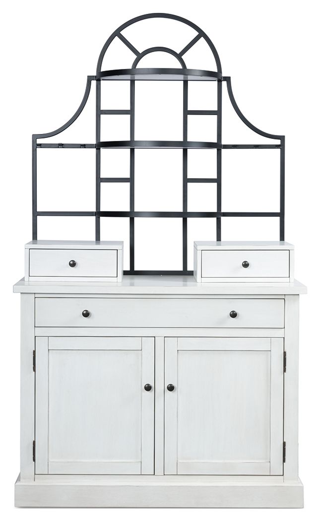 Greddinton - White - Baker's Rack - Urban Living Furniture (Los Angeles, CA)