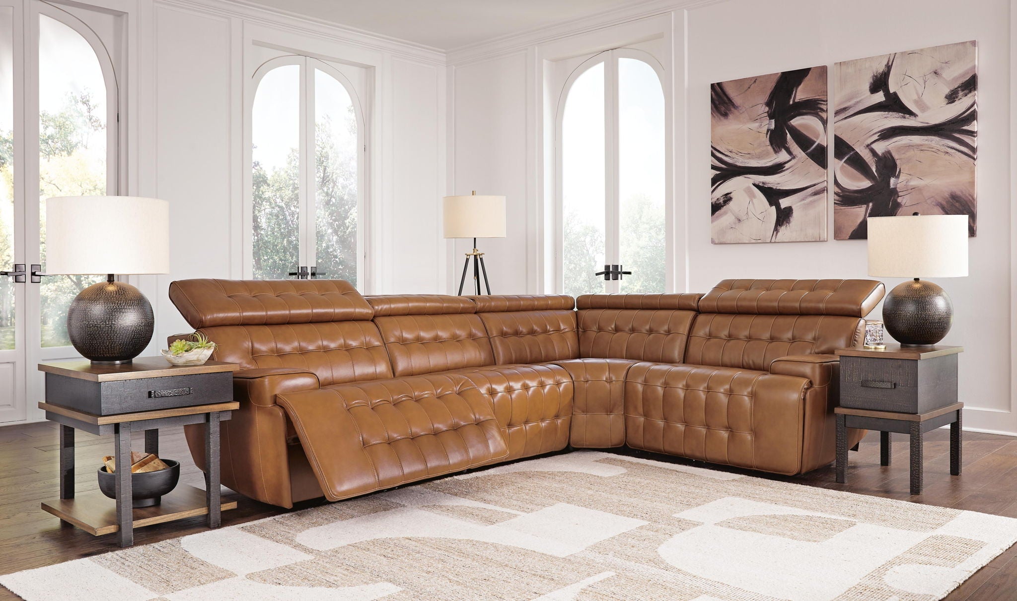 Temmpton - Power Reclining Sectional - Urban Living Furniture (Los Angeles, CA)