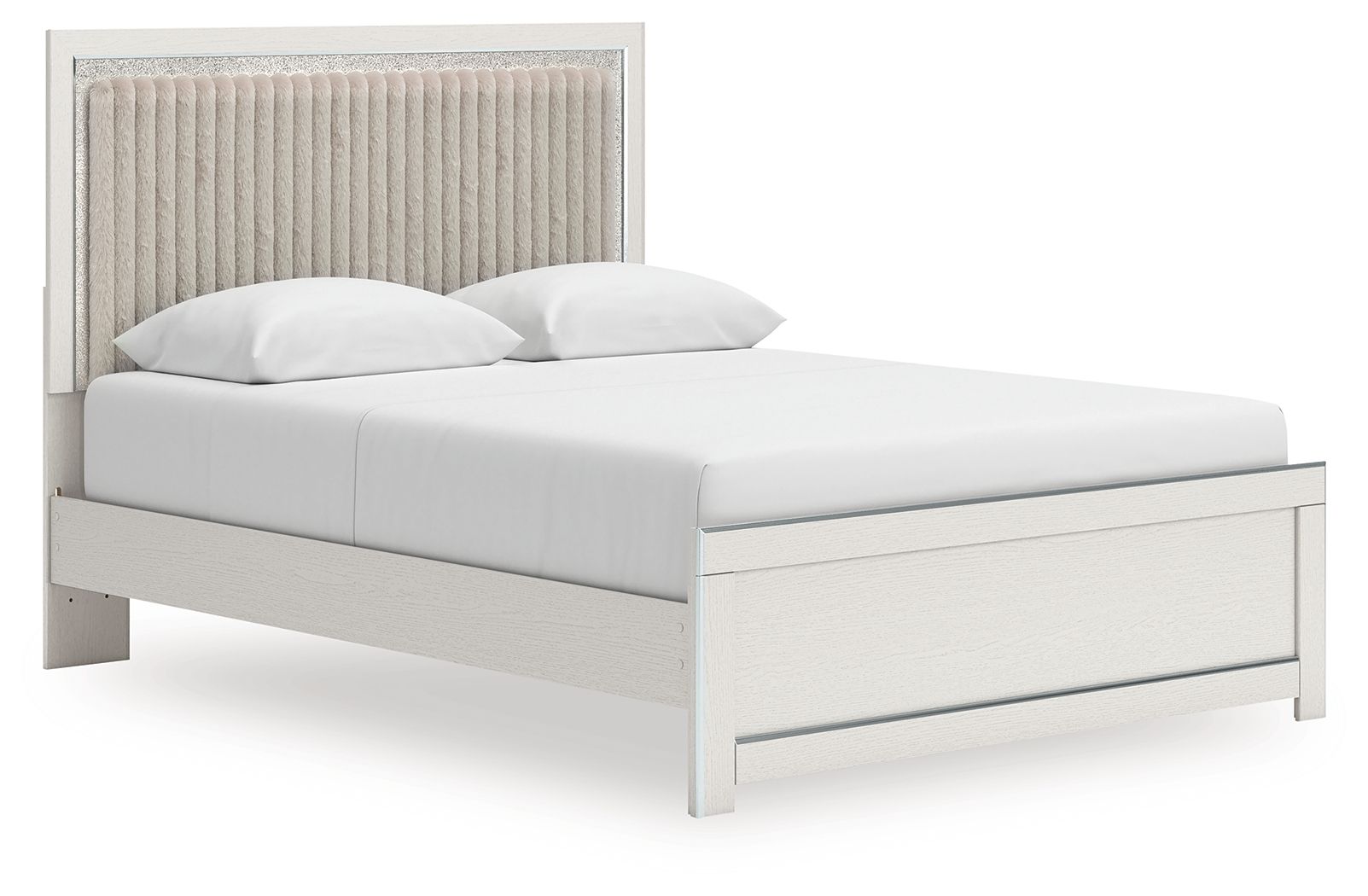 Zuraleus - Upholstered Panel Platform Bed With Roll Slats - Urban Living Furniture (Los Angeles, CA)
