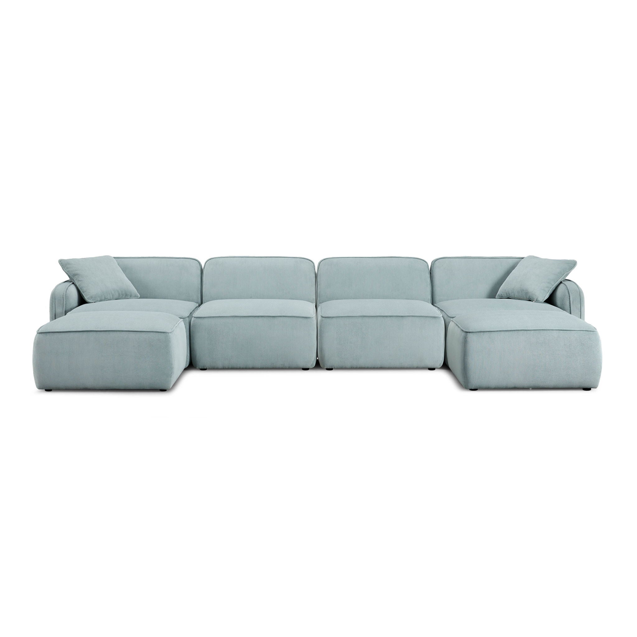 Travie - 6-Piece Modular U-Sectional