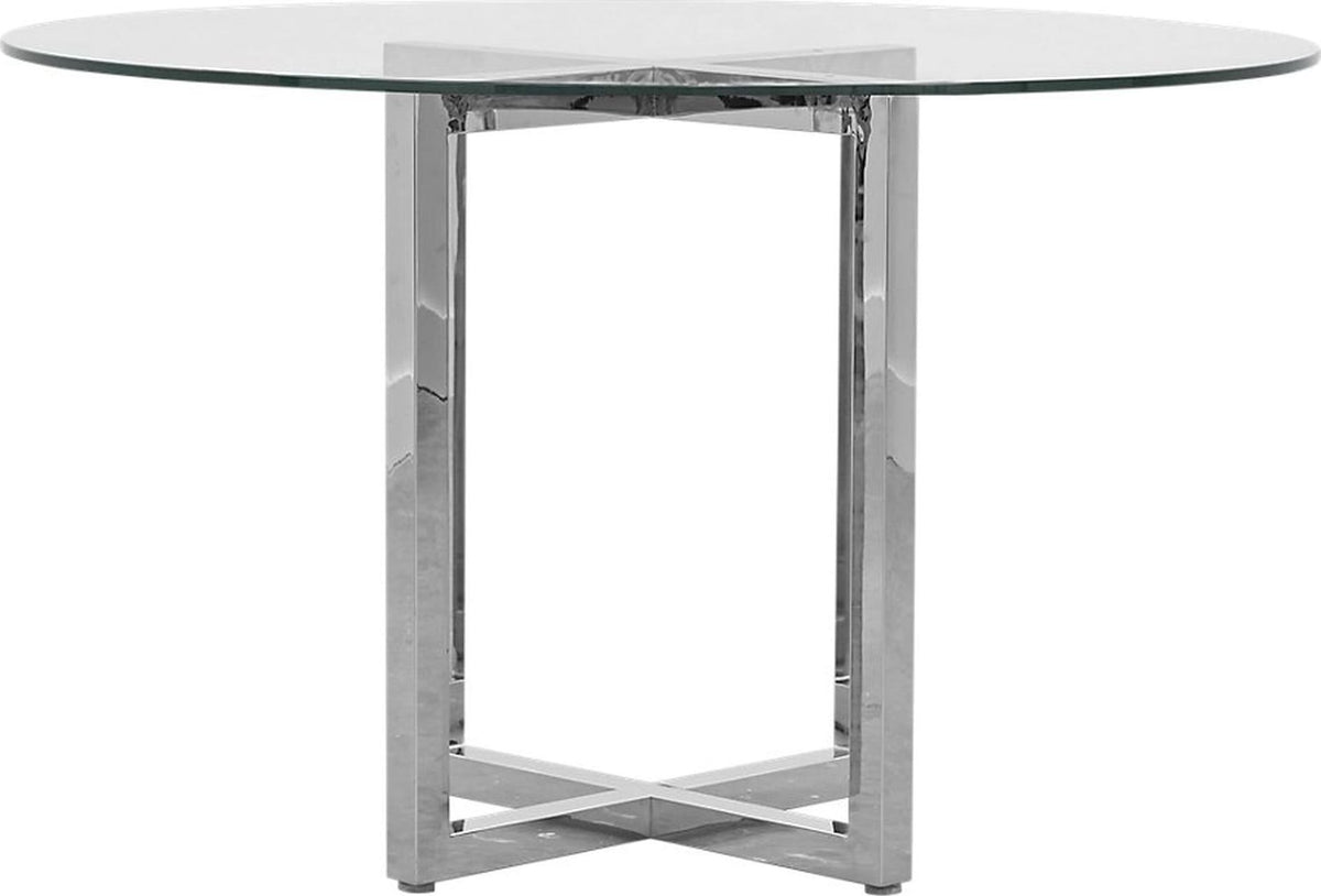 Amalfi - Round Glass Top Table