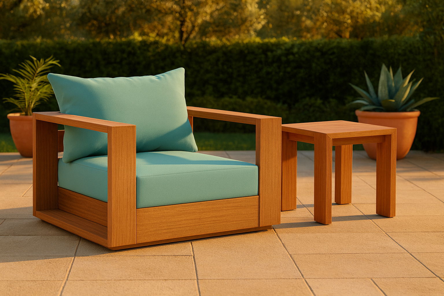 Tulum - Water Resistant Outdoor Chair - Urban Living Furniture (Los Angeles, CA)