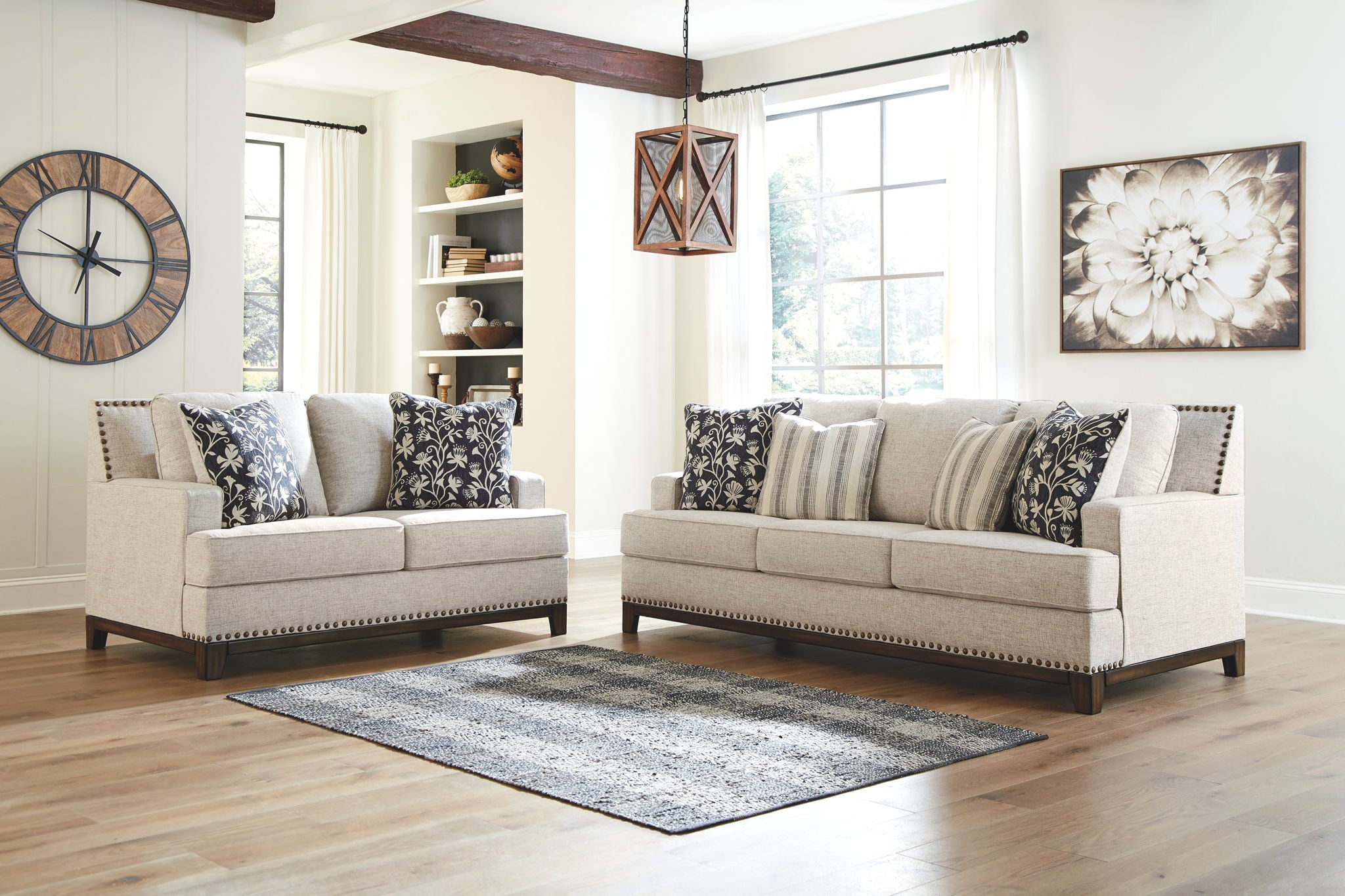 Ballina - 2 Pc. - Sofa, Loveseat - Linen - Urban Living Furniture (Los Angeles, CA)