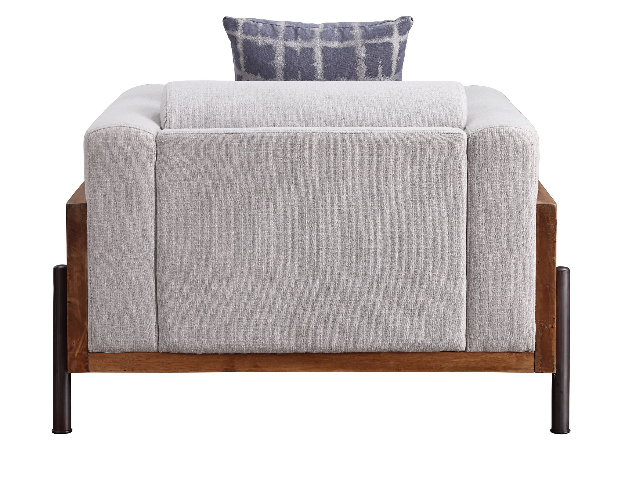Pelton - Chair With Pillow - Fabric & Walnut - Urban Living Furniture (Los Angeles, CA)