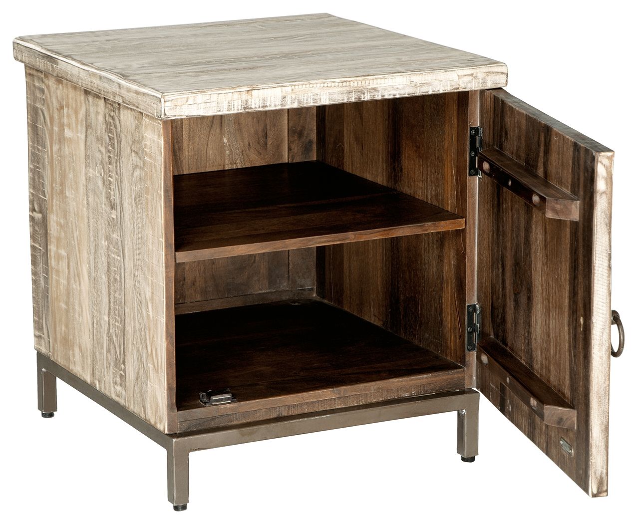 Laddford - Whitewash - Accent Cabinet - Shelf - Urban Living Furniture (Los Angeles, CA)