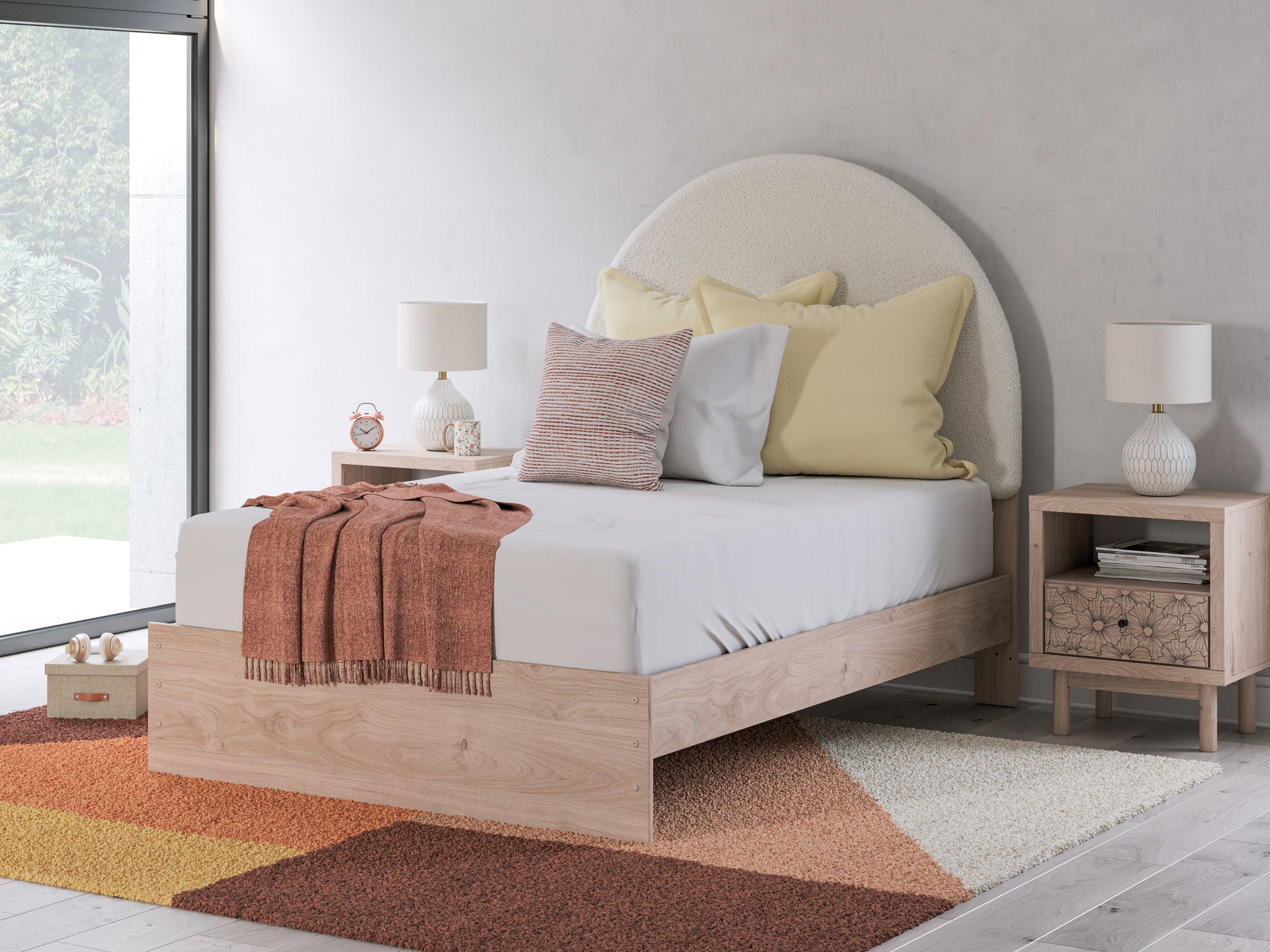 Arloster - Upholstered Panel Bed - Urban Living Furniture (Los Angeles, CA)