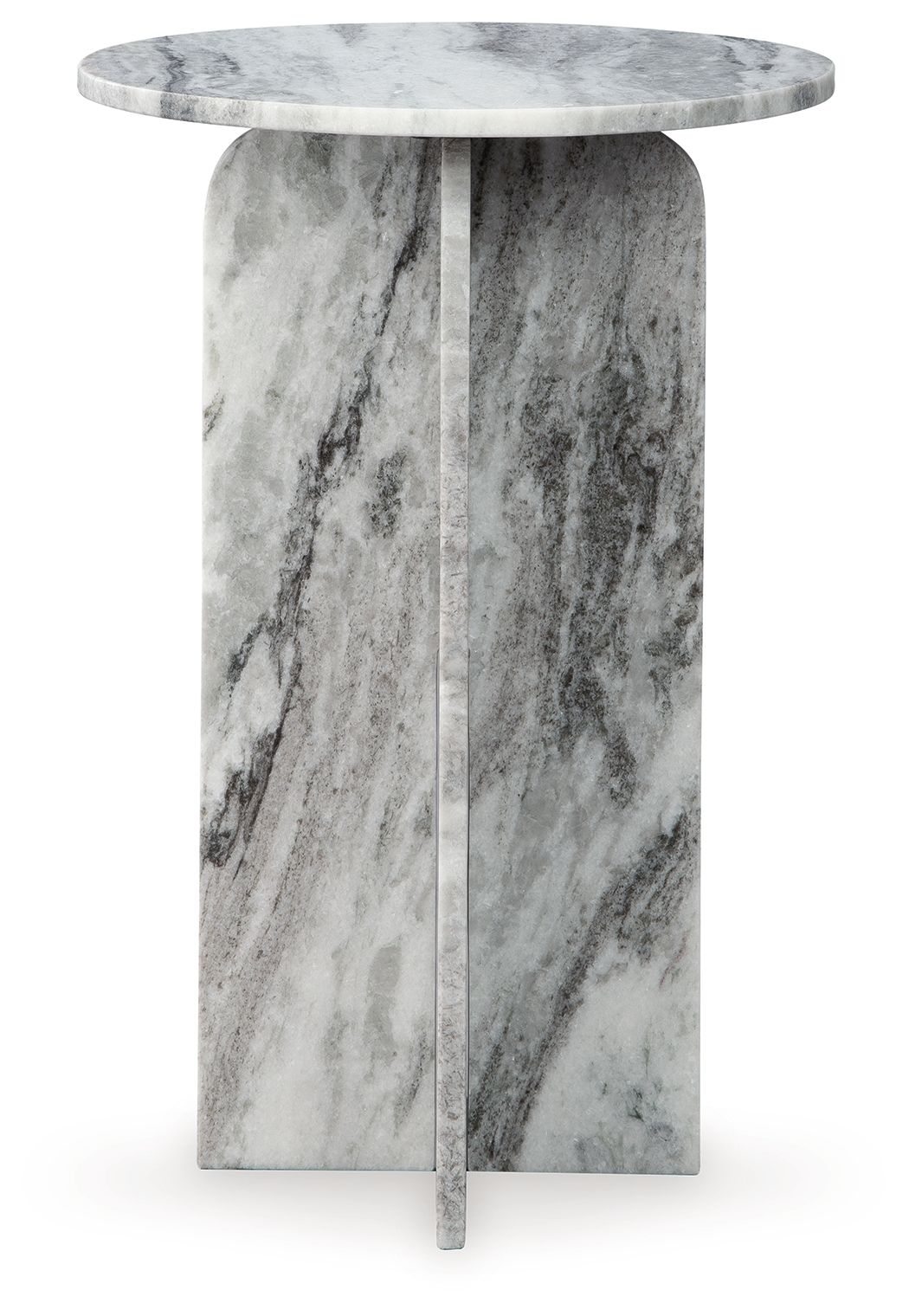 Keithwell - Gray - Round Accent Table - Urban Living Furniture (Los Angeles, CA)