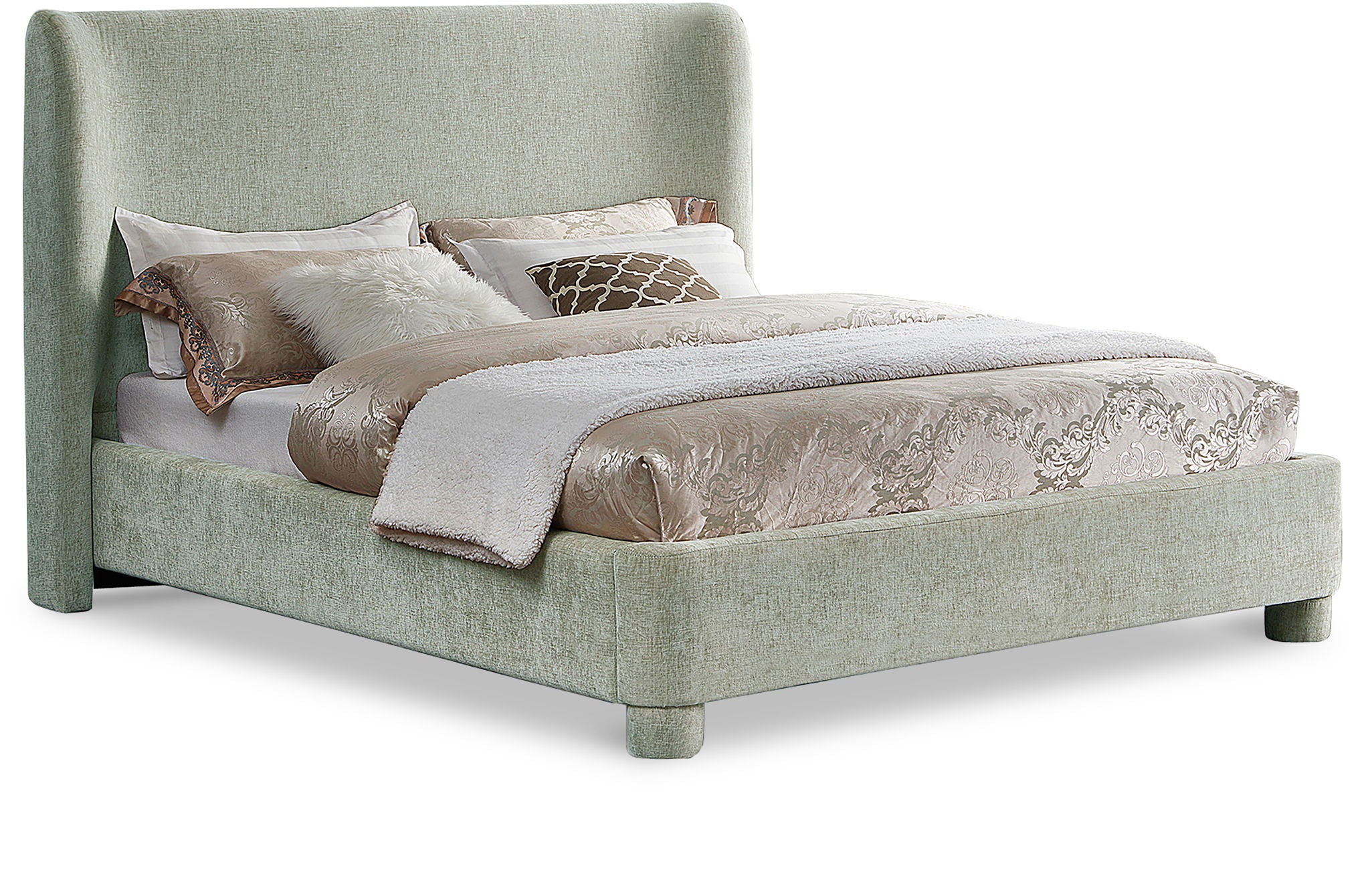 Penny - Chenille Fabric Bed - Urban Living Furniture (Los Angeles, CA)