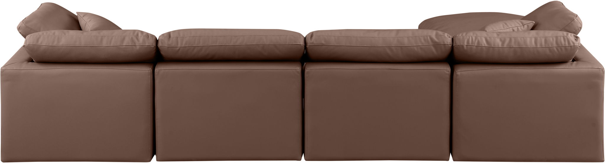 Indulge - Faux Leather 5 Piece Modular Sectional With Chaise - Urban Living Furniture (Los Angeles, CA)