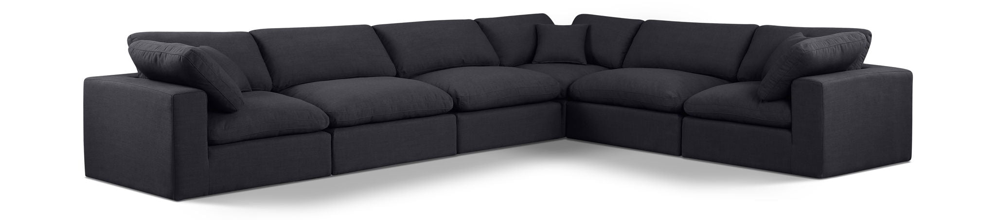 Comfy - 6 Piece Linen Modular Corner Sectional - Urban Living Furniture (Los Angeles, CA)