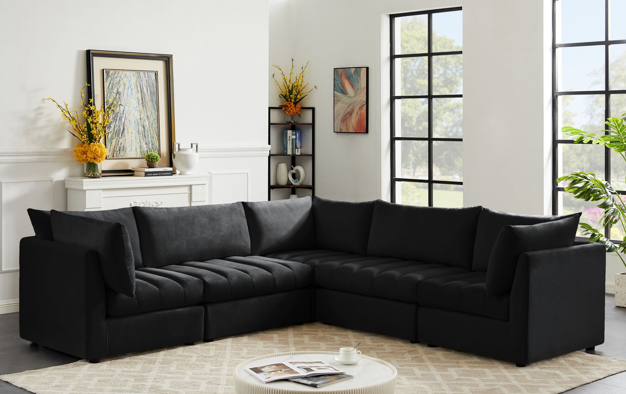 Jacob - Modular Corner Sectional 5 Piece - Urban Living Furniture (Los Angeles, CA)