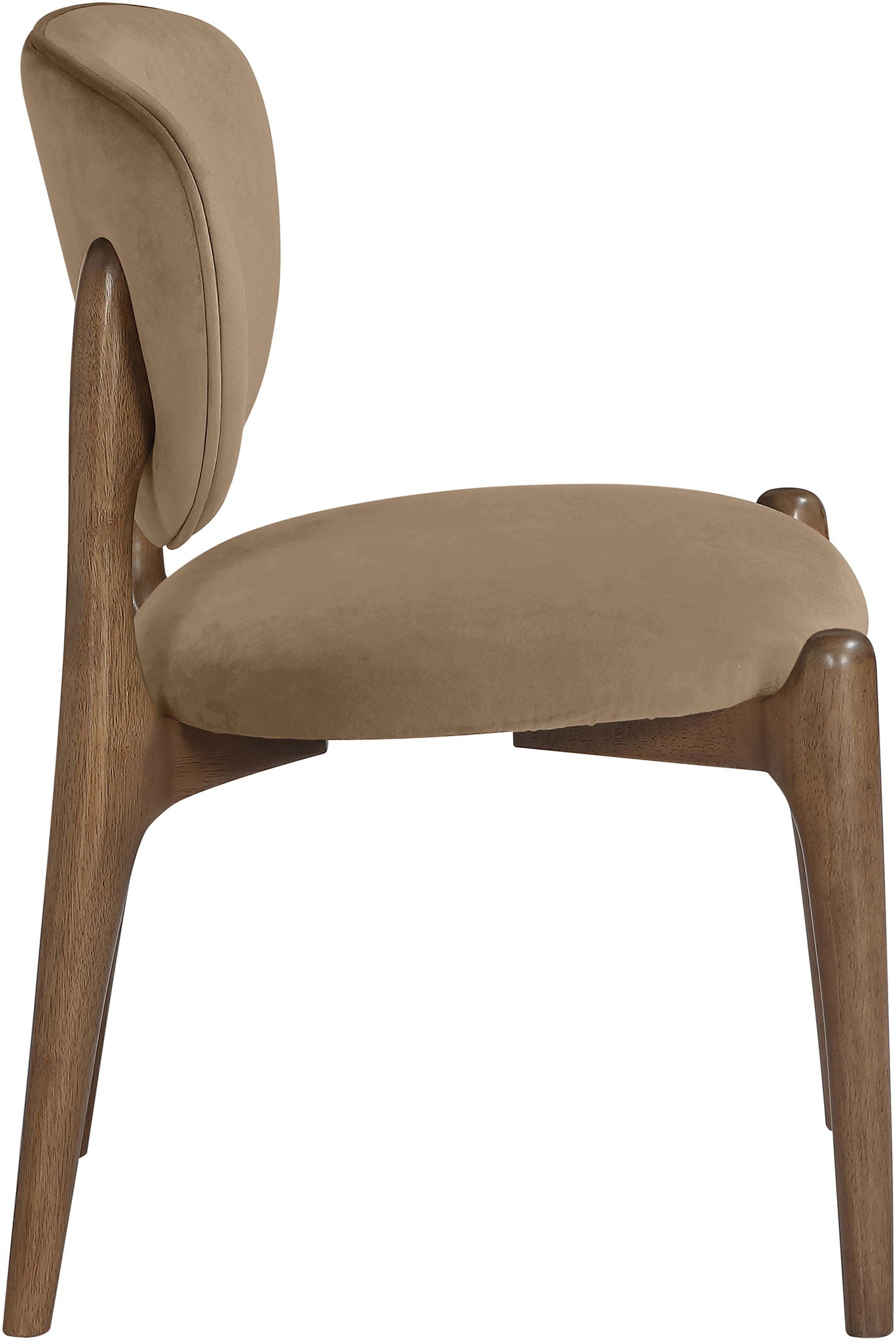 Velora - Upholstered Dining Chair (Set of 2) - Brown Base - Urban Living Furniture (Los Angeles, CA)