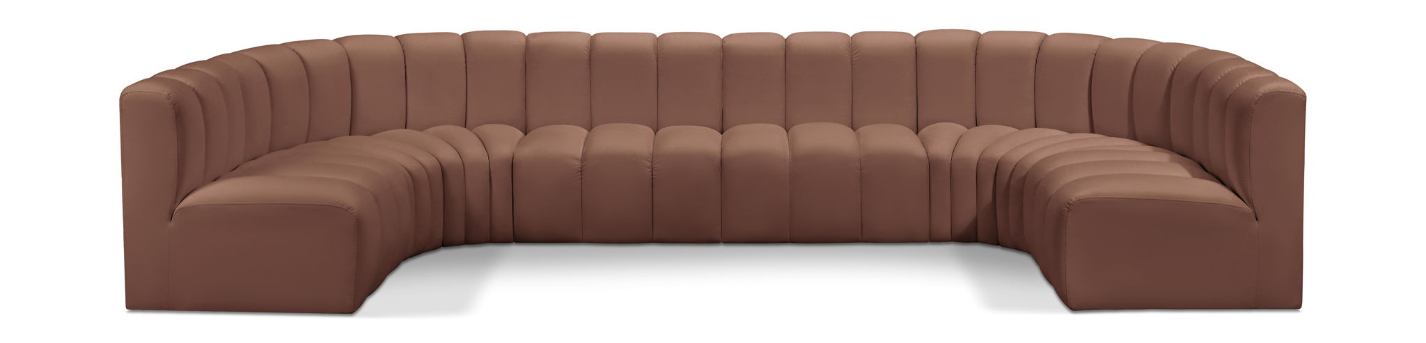 Arc - Faux Leather Modular U-Shaped Sectional - Urban Living Furniture (Los Angeles, CA)