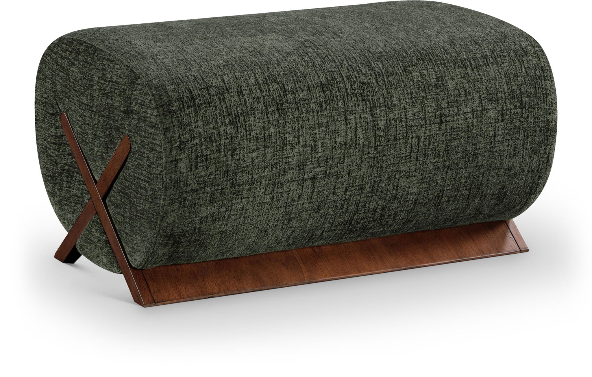 Akira - Fabric Upholstered Ottoman - Urban Living Furniture (Los Angeles, CA)