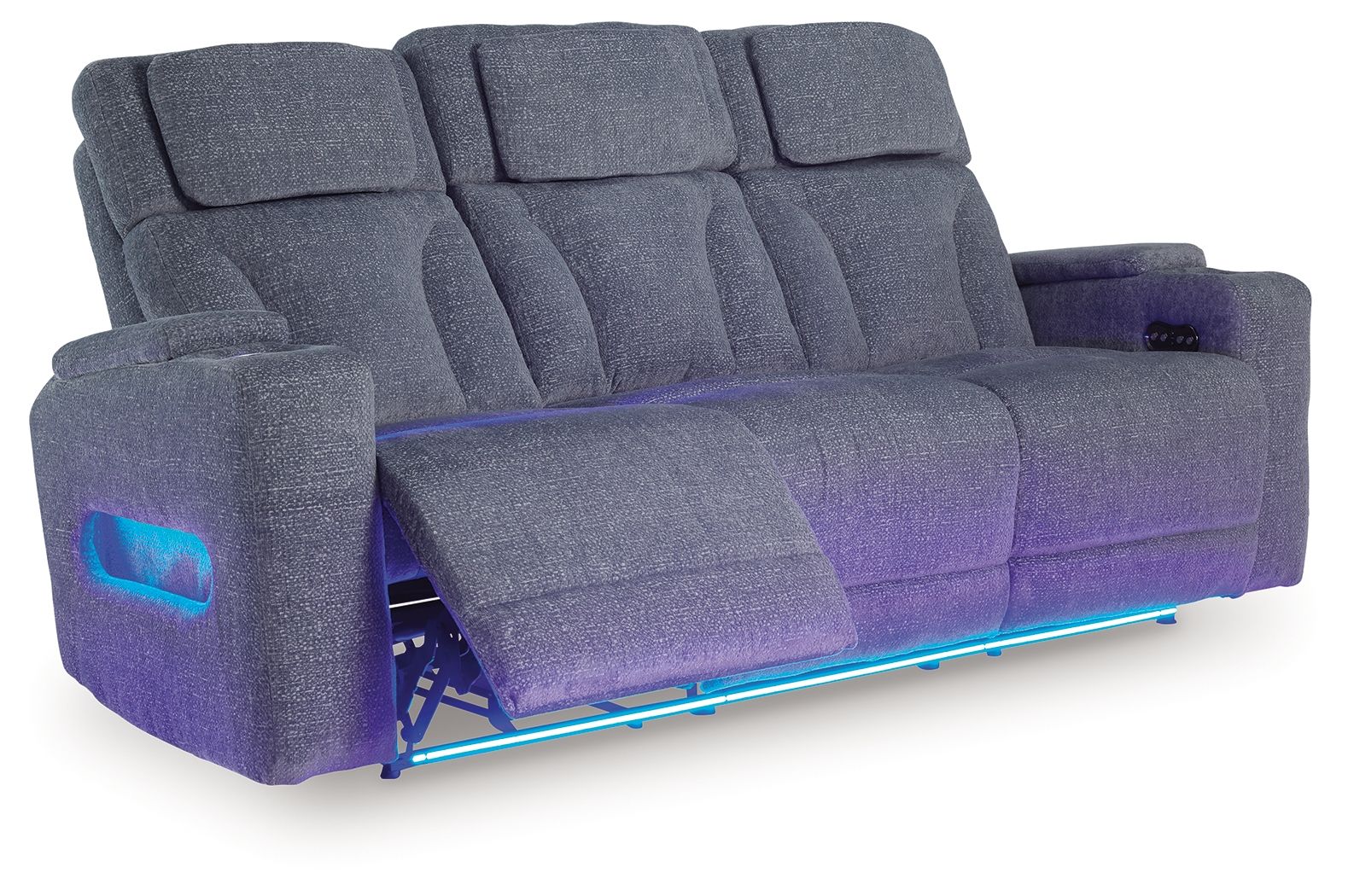 Studio Cave - Steel - Power Reclining Sofa - Urban Living Furniture (Los Angeles, CA)