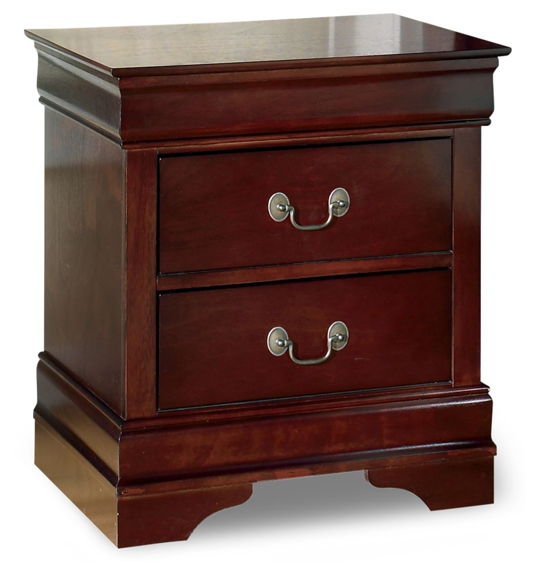 Alisdair - Reddish Brown - Two Drawer Night Stand - Urban Living Furniture (Los Angeles, CA)