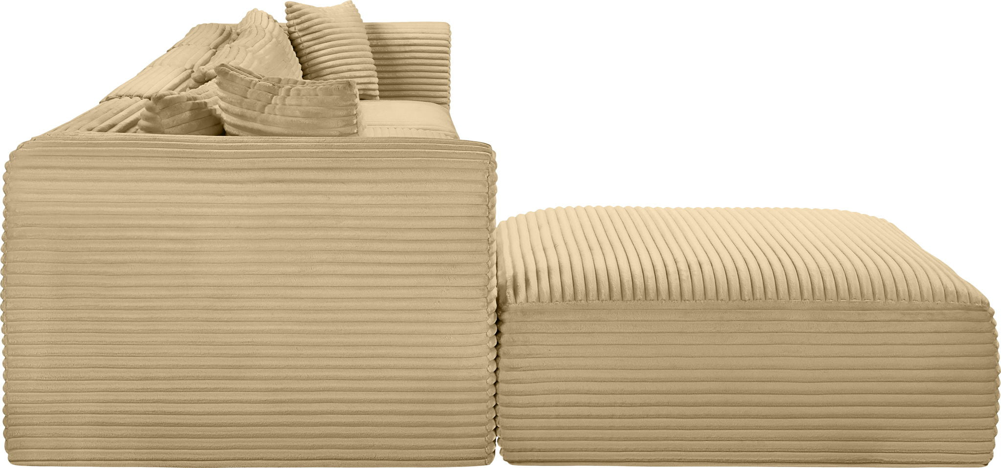Shaggy - 5 Piece Modular Sectional With Ottoman - Urban Living Furniture (Los Angeles, CA)