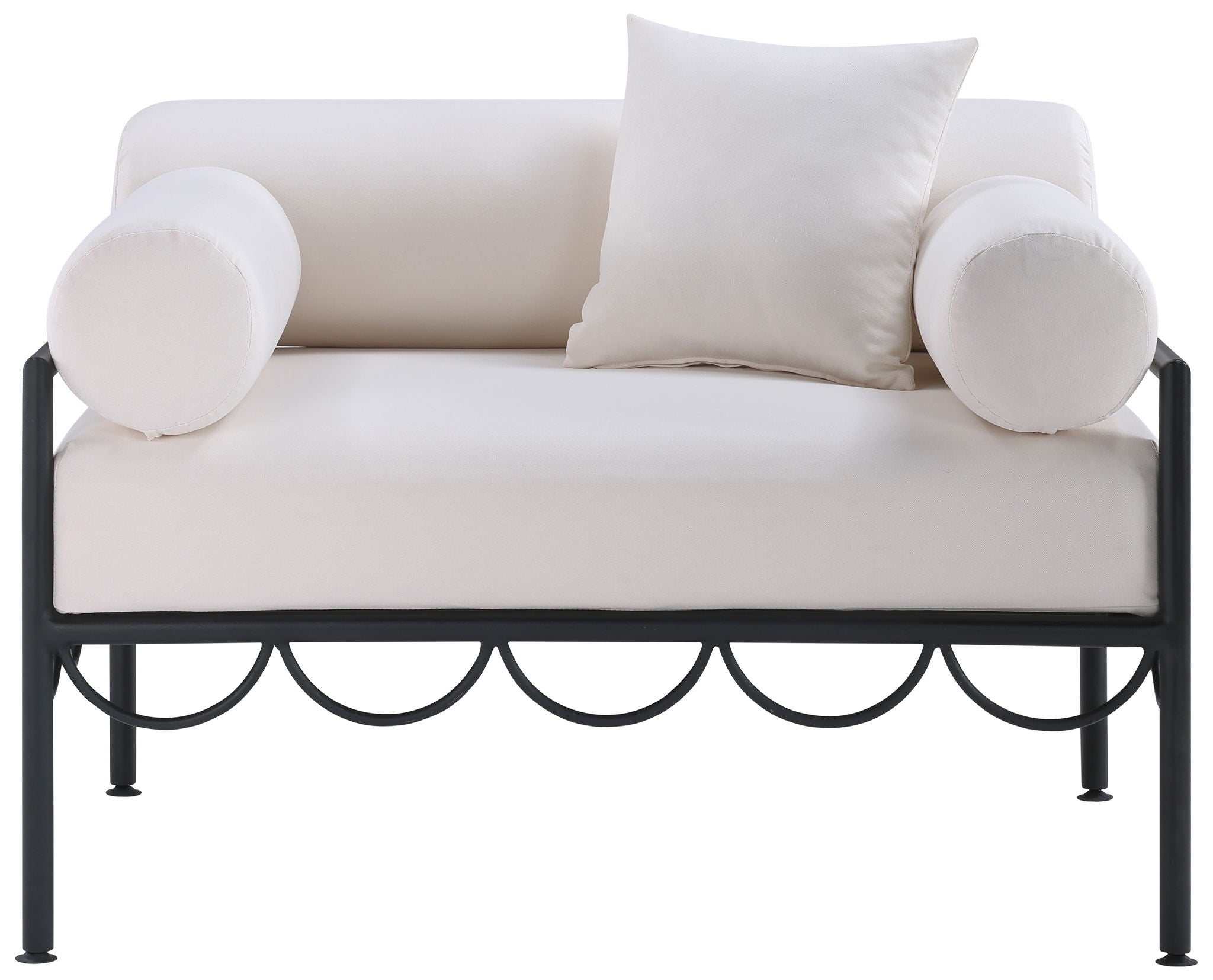 Portofino - Resilient Water Repellent Fabric Upholstered Outdoor Patio Chair - Urban Living Furniture (Los Angeles, CA)