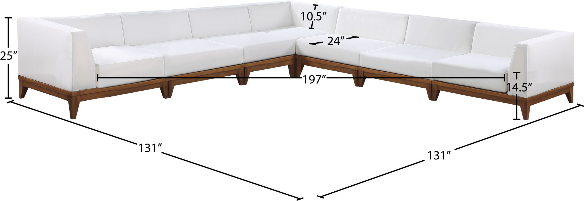 Rio - Modular Sectional - Urban Living Furniture (Los Angeles, CA)