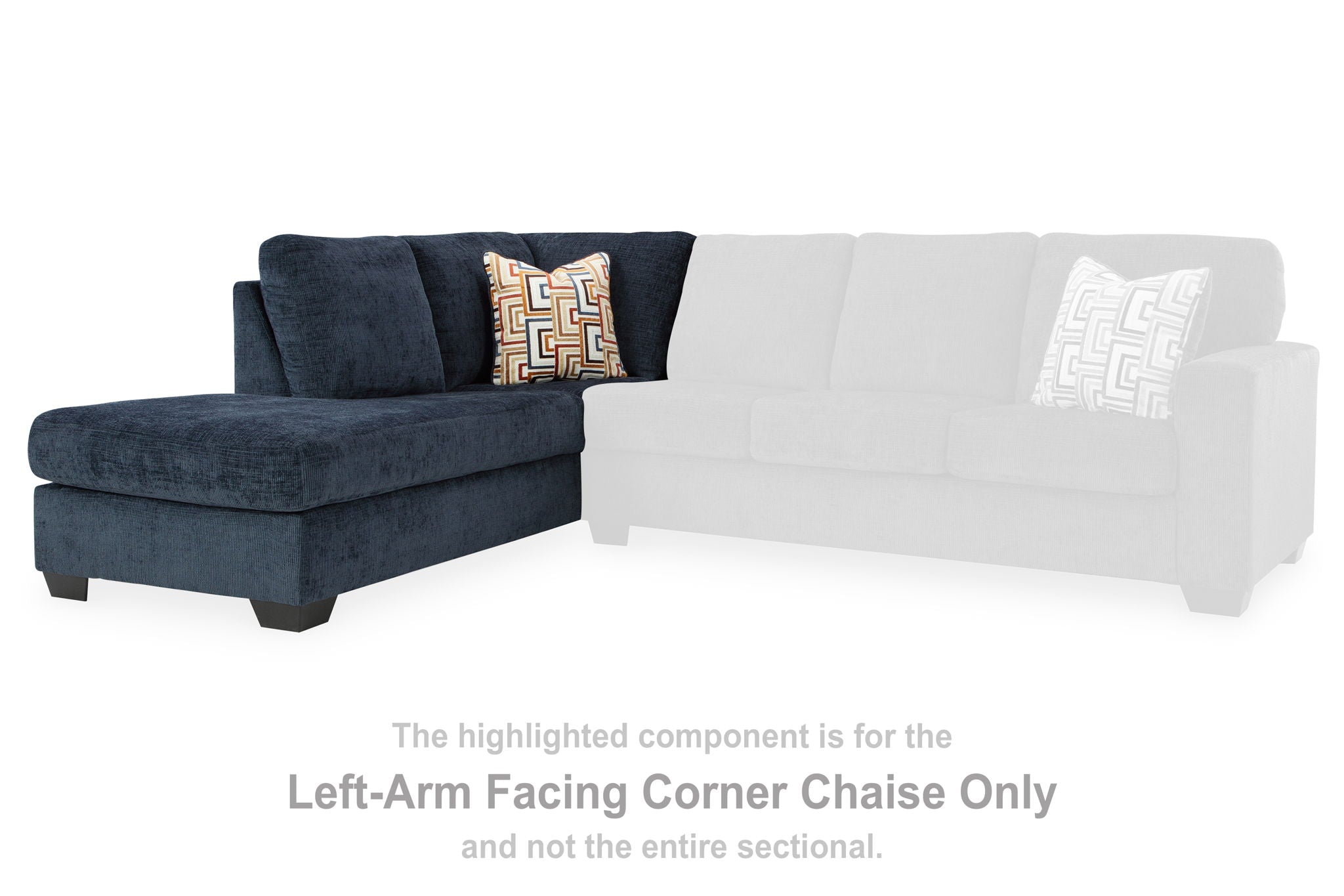 Aviemore - Ink - Laf Corner Chaise - Urban Living Furniture (Los Angeles, CA)