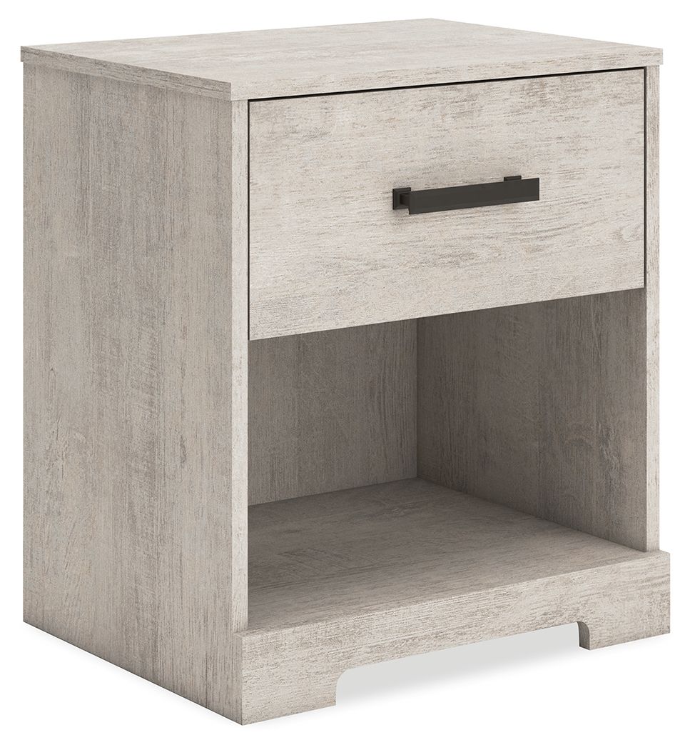 Shawburn - Gray - One Drawer Night Stand - Urban Living Furniture (Los Angeles, CA)
