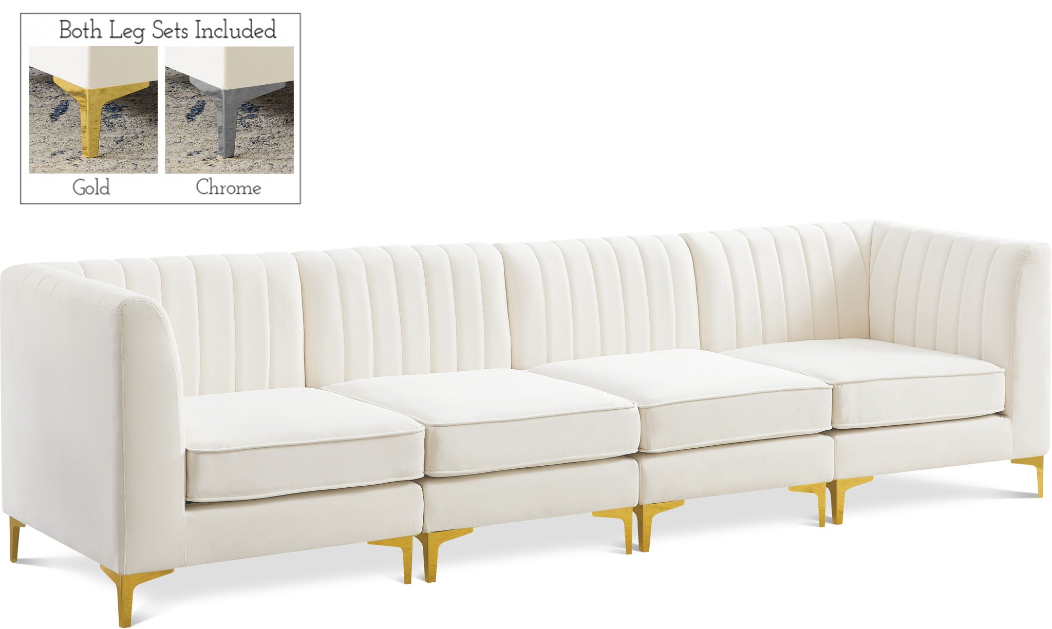 Alina - Modular 4 Seat Sofa - Urban Living Furniture (Los Angeles, CA)
