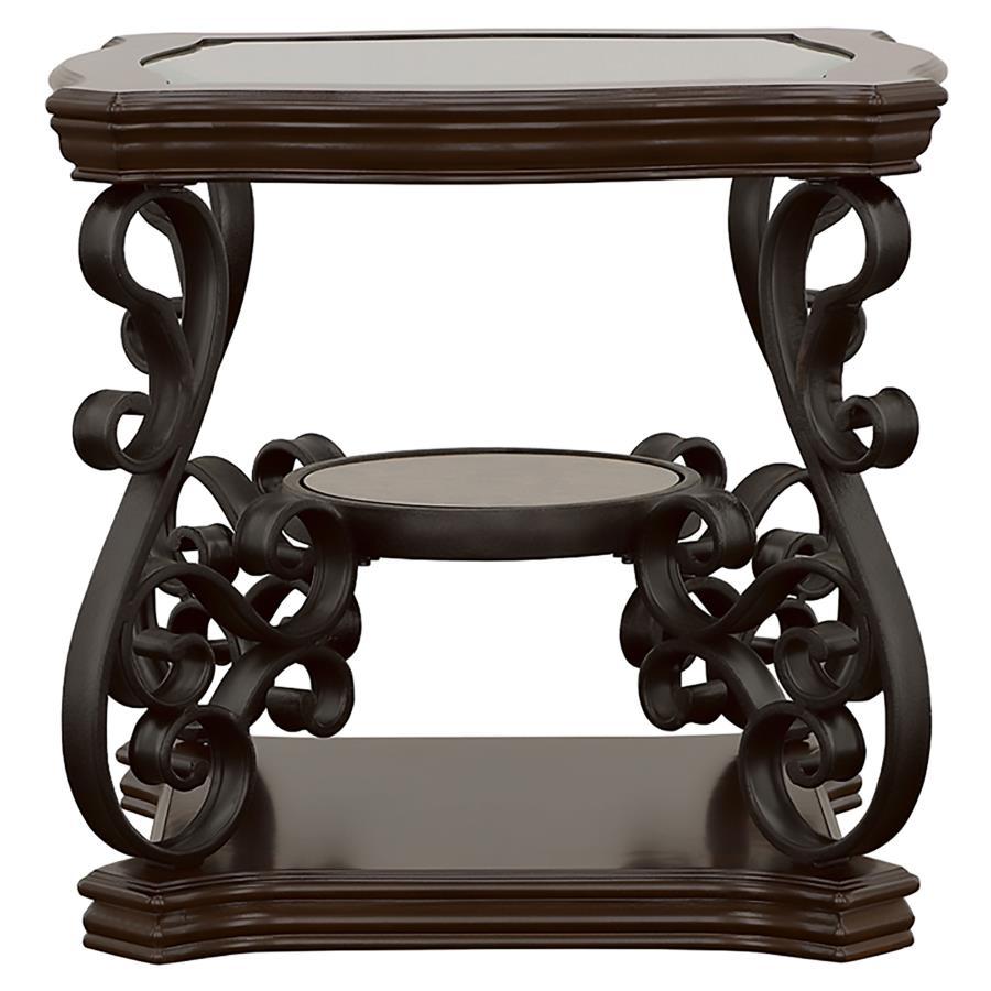 Laney - Glass Top Coffee And End Table Set - Urban Living Furniture (Los Angeles, CA)