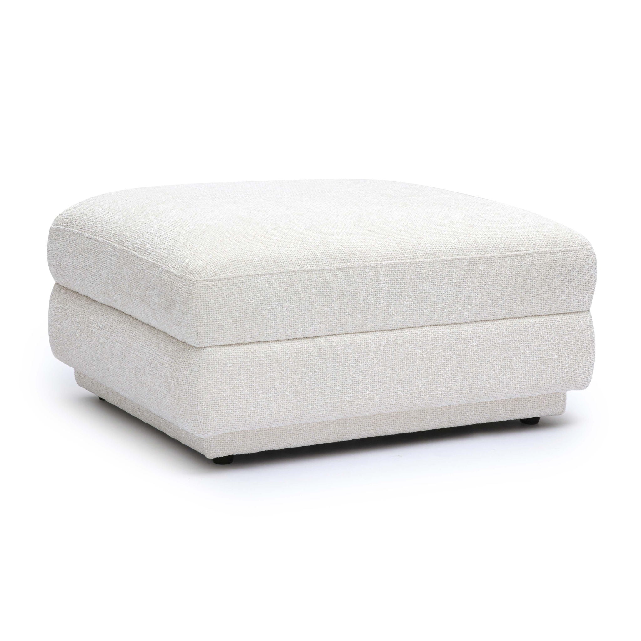 Perry - Modular Ottoman - Cream - Urban Living Furniture (Los Angeles, CA)