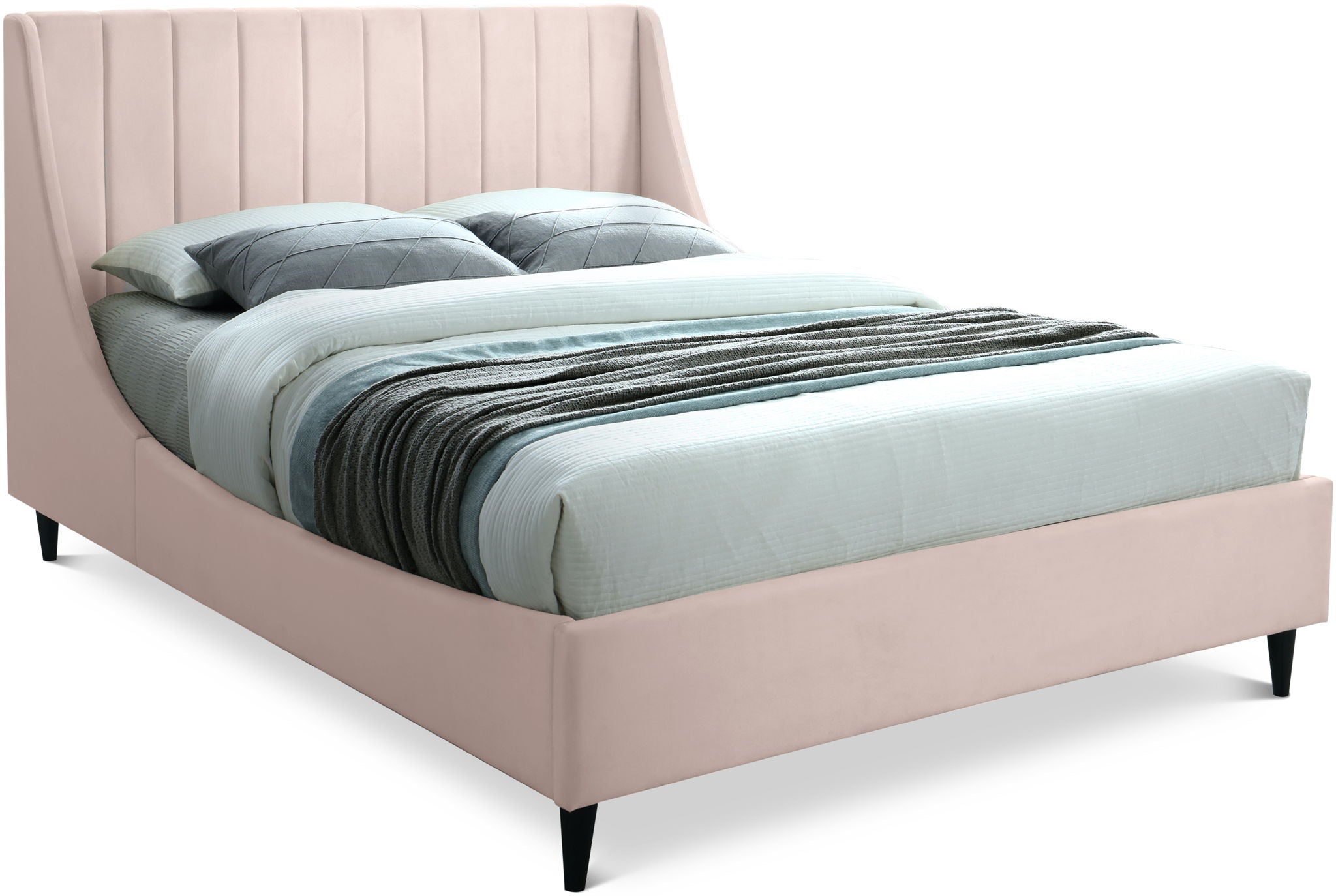 Eva - Velvet Bed - Urban Living Furniture (Los Angeles, CA)