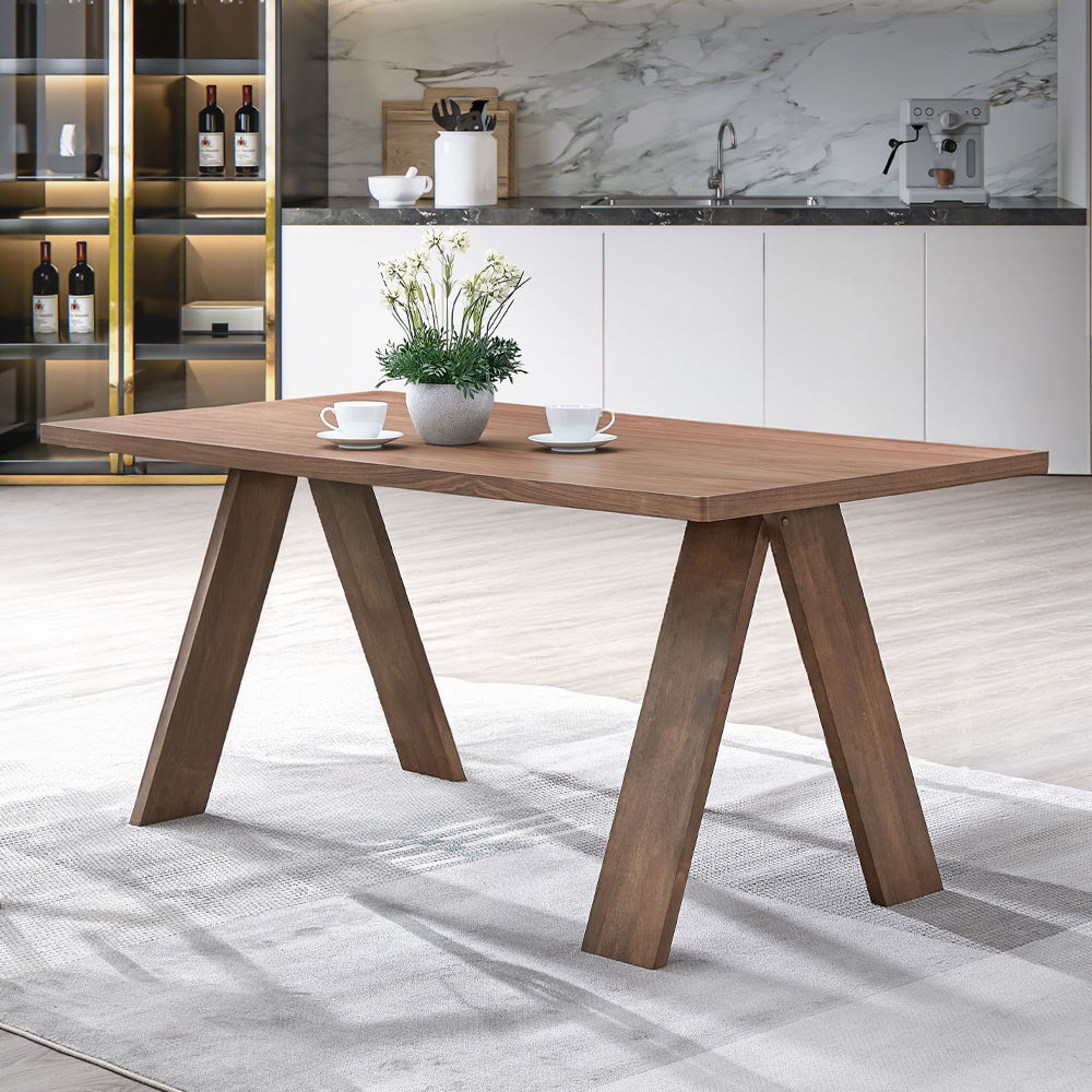 Sarha - Dining Table - Walnut - Urban Living Furniture (Los Angeles, CA)