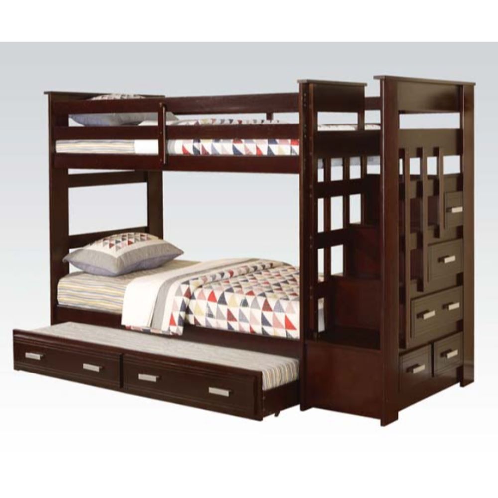 Allentown - Bunk Bed w/Storage Ladder & Trundle - Urban Living Furniture (Los Angeles, CA)