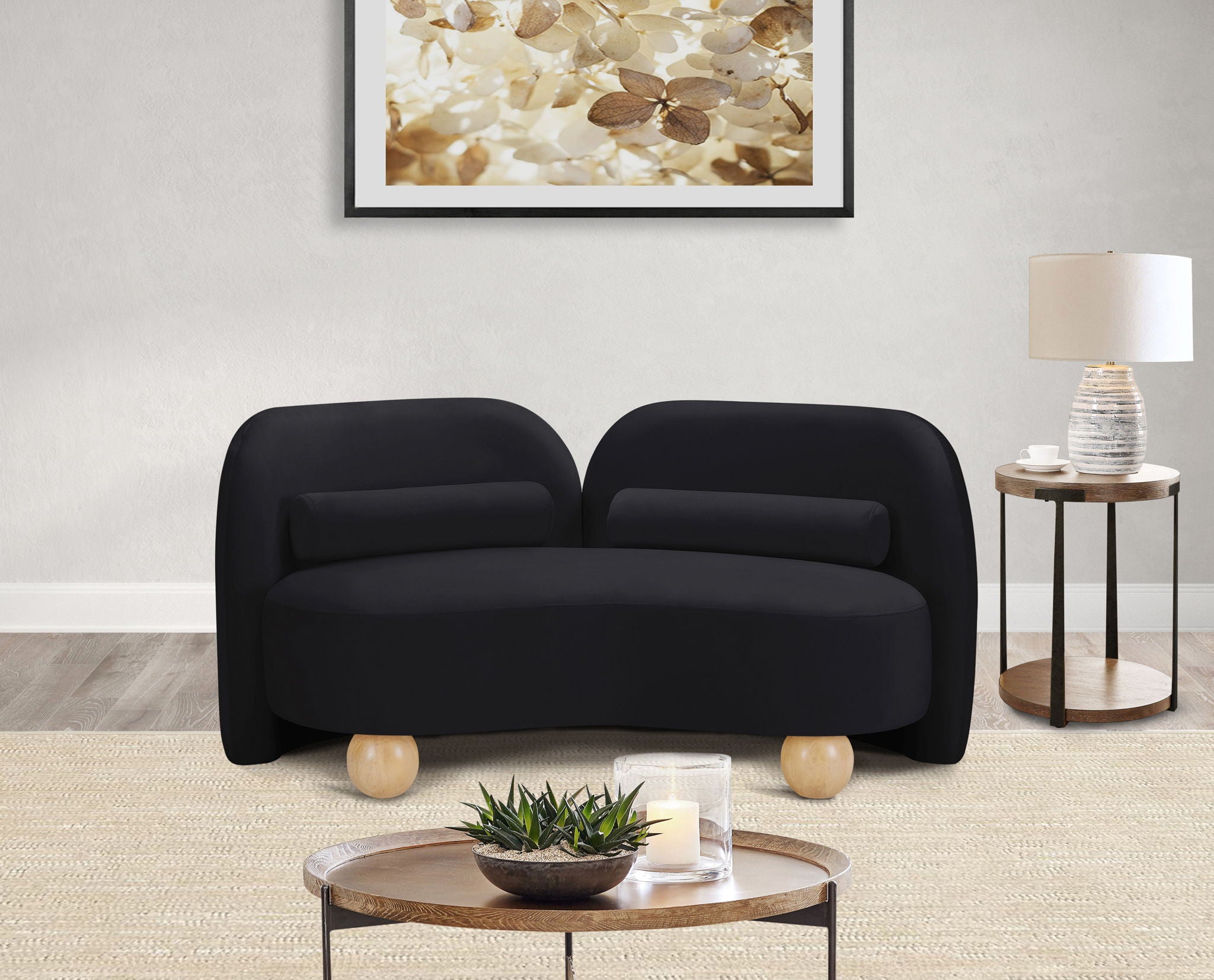 Daphne - Velvet Loveseat - Urban Living Furniture (Los Angeles, CA)