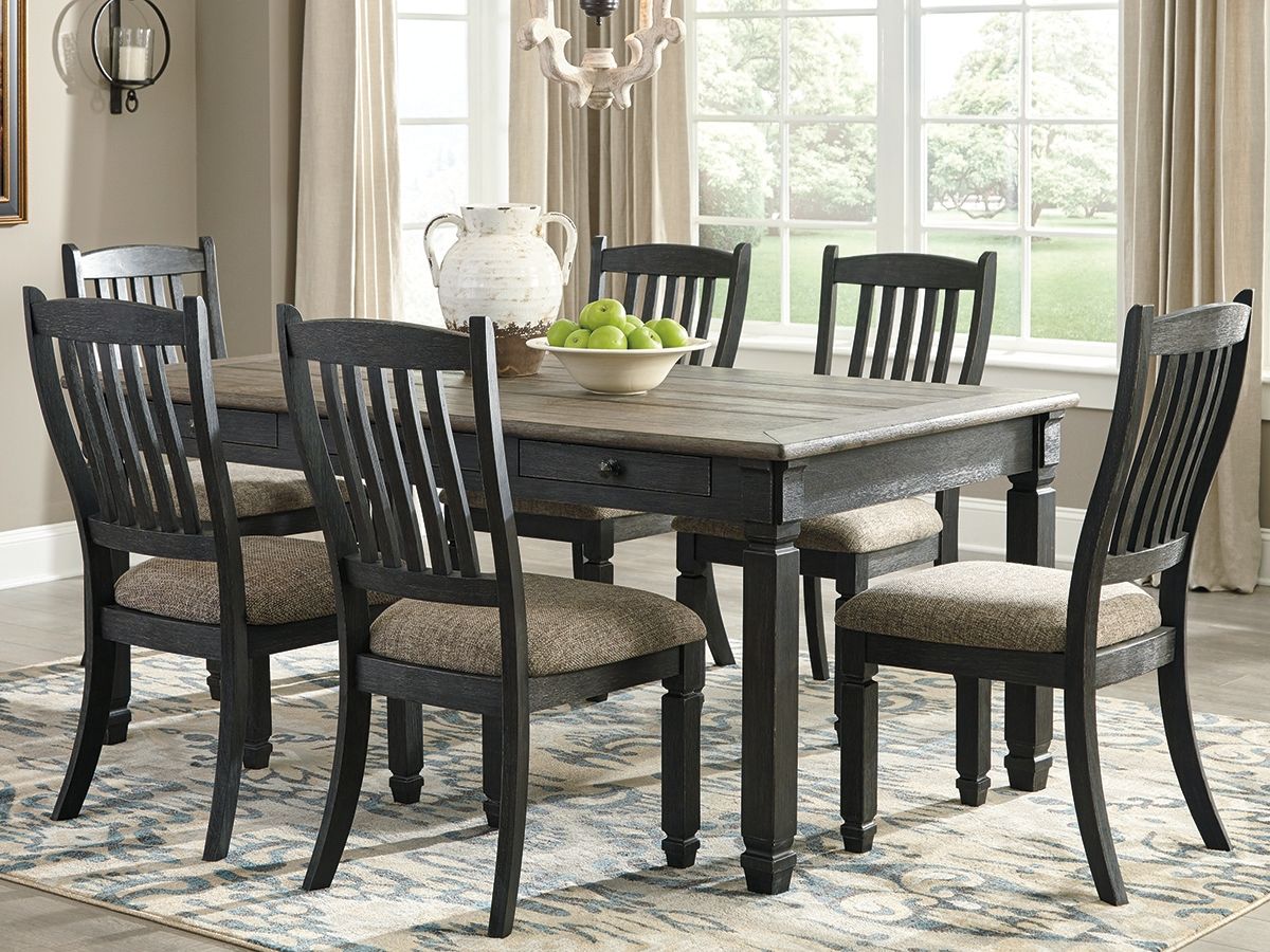 Tyler Creek - Black / Gray - Rectangular Dining Room Table - Urban Living Furniture (Los Angeles, CA)