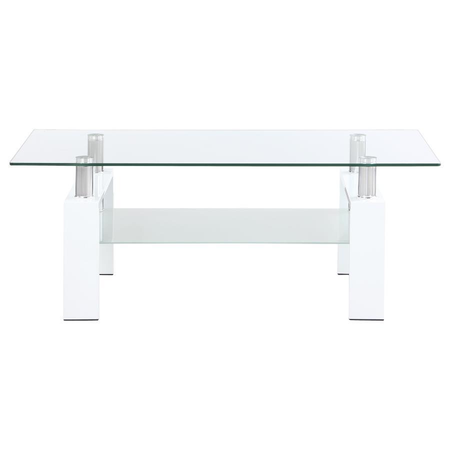Dyer - Coffee Table Top, Box 2 of 2 - White - Urban Living Furniture (Los Angeles, CA)