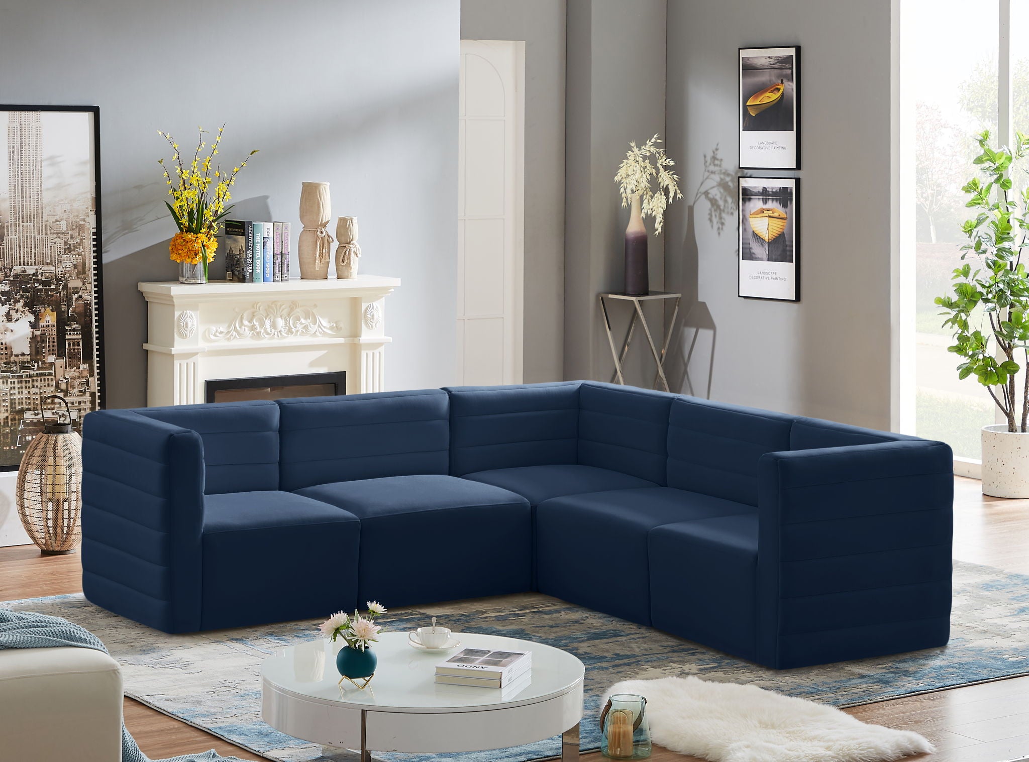 Quincy - 5 Piece Modular Sectional - Urban Living Furniture (Los Angeles, CA)